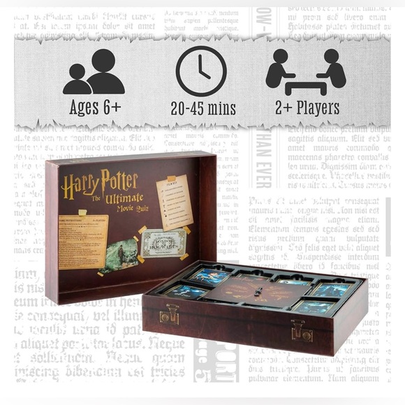 NEW Harry Potter The Ultimate Movie Quiz Game - Picture 4 of 8